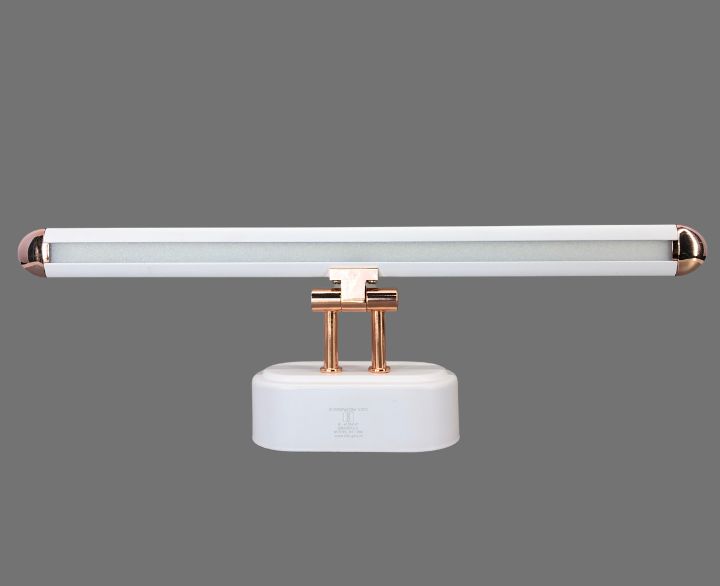 Goldstar LED Mirror Lamp  LX776 (ML36) White and Rose Gold Body 3 In 1